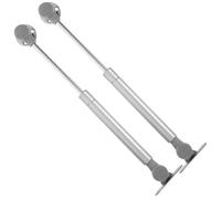 Ipetboom Lot de 2 Vérins à Gaz Hydrauliques Télescopiques Tiges de Support Rétractables Silencieuses pour Portes de Meubles Ressorts Pneumatiques de Levage Amortisseur Supports de
