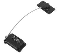 Ipetboom Lot de 2 Verrous de Sécurité pour Fenêtres et Réfrigérateur Auto-Adhésifs Réglables sans Perçage Couleur Noire Protection Garçon et Filles pour Portes Tiroirs et Placards