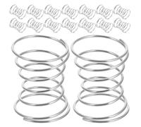 Ipetboom Lot de 20 billes de rechange pour shaker billes de mélange en acier inoxydable de 2,5 x 2 cm pour shaker à protéines et bouteille isotherme - remplacement pour fouet métallique