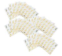 Ipetboom Lot de 20 Feuilles D'autocollants Note de Musique en Bopp Système de Récompense Rapide et Haute Visibilité pour Élèves en Classe ou Exercices Rythmiques