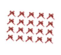 Ipetboom Lot de 20 Nœuds à Tirer en Organza pour Emballage Présent Décorations à Tirer pour Saint-Valentin Anniversaire et Mariage Accessoires DIY pour Fête et Coffret Présent