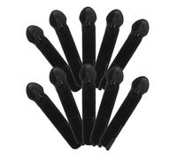 Ipetboom Lot de 20 Tirettes de Fermeture Éclair à Double Couche 10 en Nylon Noir, Remplacements Verrouillables pour Valises, Compatibles Systèmes de Verrouillage Douanier, Réparation