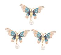 Ipetboom Lot De 3 Broches Pour Pull Broche Colorée Accessoires Pour Cheveux Sweats À Capuche Broches Pour Femmes Tendance Broche En Alliage De Zinc