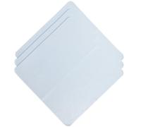 Ipetboom Lot de 3 Chiffons de Nettoyage pour Lunettes en Microfibre Bleu Grosse Taille Chiffon pour Lentilles Écran et Appareil Photo Réutilisable et Traces d'Huile et Empreintes