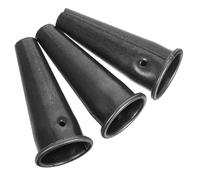 Ipetboom Lot de 3 Connecteurs Coniques pour Manche en Bois Adaptateurs Robustes pour Tube de Raccordement Accessoires Polyvalents de Jardinage pour Râteau et Pelle Taille Petite