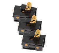 Ipetboom Lot de 3 Interrupteurs à Bascule pour Tondeuse à Cheveux Vis et Languette de Soudure, Accessoires de Remplacement Universels pour Tondeuse Rechargeable, Compatibles Outils