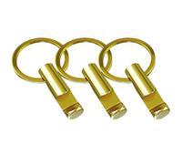 Ipetboom Lot de 3 Ouvre-Bouteilles Dorés en Alliage de Zinc, Mini Décapsuleurs Porte-Clés Portables pour Usage Extérieur et Loisirs en Plein Air