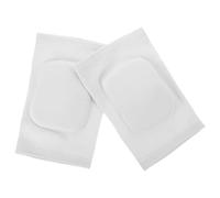 Ipetboom Lot de 3 Paires de Genouillères de Sport en Mousse Épaisse Blanches, Taille L, Protection Chauffante et Antichoc pour Danse, Yoga, Volley-ball et Activités Physiques Quotidiennes