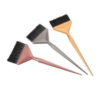 Ipetboom Lot de 3 Pinceaux à Teinture Capillaire et Peignes à Mèches, Brosses Souples pour Coloration des Cheveux, Équipement Salon et Usage Domestique, Outils Précis pour Coiffure