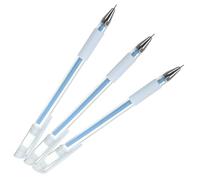 Ipetboom Lot De 3 Stylos Microblading Étanches Bleu, Pointe Fine, Outil De Marquage Précis Pour Positionnement Permanent Des Sourcils, Professionnels Chirurgie, Usage Esthétique