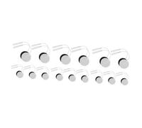 Ipetboom Lot De 30 Électrodes De Massage Professionnelles En Silicone Rondes Et Pratiques Pour