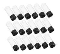 Ipetboom Lot De 30 Pots à Épices En Plastique Transparent 100 Ml Avec Couvercles à Charnière Doseurs, Récipients Hermétiques Cuisine Pour Assaisonnements Et Conservation, Pour Organisation Et Voyage