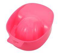 Ipetboom Lot de 4 bols de trempage pour ongles : bol en plastique double couche, récipient de trempage pour manucure, pour les doigts et les mains, accessoires de manucure pour nail art