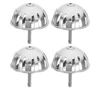 Ipetboom Lot de 4 Bouchons d'Urinoir en Acier Inoxydable Crépine Filtrante Anti-Odeurs et Anti-Obstruction Accessoires pour Urinoirs Commerciaux Compatibles Urinoirs Standard Entretien