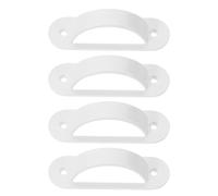 Ipetboom Lot de 4 Caches pour Interrupteur Mural Blanc en Plastique, Protection Sécurité Garçon et Filles Verrouillage pour Interrupteur Unipolaire, pour Maison et Bureau,