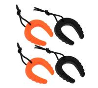 Ipetboom Lot De 4 De Blocage De Porte Butée De Porte D'Urgence En Plastique Anti-Pincement Pour Pompiers Et Policiers Design