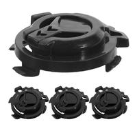 Ipetboom Lot de 4 Fixations de Visière pour Casque de Moto Verrou de Remplacement 5 Positions Vis de Fixation Noire Accessoire Compatible Casques Scooter et Moto Installation Sécurisée