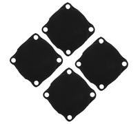 Ipetboom Lot de 4 Joints en Caoutchouc Forme Tortue pour Interrupteur de Compresseur D’air, Kit de Joints de Pressostat Étanches, Accessoires de Rechange Compatibles pour Entretien