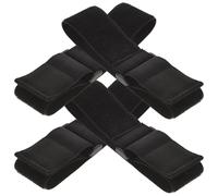 Ipetboom Lot de 4 Sangles Élastiques Auto-agrippantes 50 X 500 Mm, Brassards Multi-usages en Nylon Résistant, Sangles de Serrage pour Sport, Gestion des Câbles et Fixation Sécurisée Lors