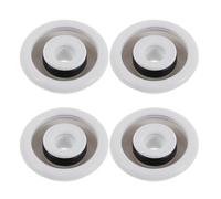 Ipetboom Lot de 4 Sets de Joints D'étanchéité en Silicone Anti-fuite pour Brosse à Dents Électrique, Accessoires de Remplacement Étanches, Compatibles Salle de Bain Humide,