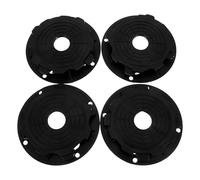 Ipetboom Lot de 4 Supports de Terrasse Réglables en Plastique Élévateurs de Sol 22-40 MM Bases Stables pour Solives Socles de Pont pour Jardin et Patio Système de Nivellement Extérieur