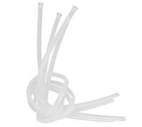 Ipetboom Lot de 4 Tuyaux en Silicone Souple 50 CM pour Pompe à Eau Automatique USB Pièces de Rechange Compatibles Distributeur d'Eau Tuyaux d'Arrivée d'Eau Cuisine et Salle à Manger