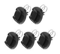 Ipetboom Lot de 5 Clips Universels pour Lunettes de Soleil et Cartes de Voiture Support Compact en Matériau Résistant Fixation sur Pare-Soleil pour Organisation Pratique en Conduite