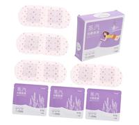 Ipetboom Lot De 5 Masques Yeux à Vapeur Jetables, Masque Chauffant Relaxant, Couleur Lavande Violet, Thermique Hydratant, Sommeil Voyage, Soin Oculaire Apaisant Pour Fatigue Et Taches Sombres