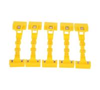 Ipetboom Lot de 5 Pinces à Dessin Rotatives à Double Tête en Plastique, Clip Multifonction pour Tableaux, Croquis et Porte-Photos, Taille Moyenne, Usage Artistique et Domestique,