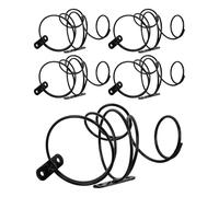 Ipetboom Lot de 5 Porte-Bouteilles de Vin Mural en Métal, Étagère Murale Spirale Individuelle, Casier à Vin Suspendu Cuisine et Bar, Organisateur de Bouteilles Compact et Décoratif