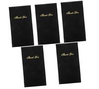 Ipetboom Lot De 5 Porte-Pourboires Porte-Menus Porte-Billets Porte-Reçus Porte-Serveuse Porte-Chèques Porte-Carte