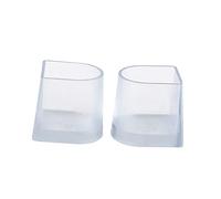 Ipetboom Lot de 5 Protège-Talons Antidérapants Résistants à L'Abrasion pour Femmes Couvre-Talons pour Chaussures Latines Taille Blanche Facile à Attacher Protection Solide et Réutilisable