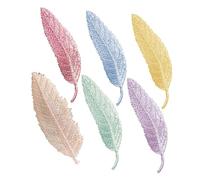 Ipetboom Lot De 6 Épingles à Cheveux Créatives De Feuille, Assortiment De Pinces à Cheveux Pour Femme, Taille Moyenne, Style Mixte, Accessoires Coiffure Pour Filles, Usage Quotidien