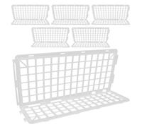 Ipetboom Lot de 6 séparateurs pour Fruits et légumes : séparateurs d'étagères en Plastique - barrières de sécurité pour Le Rangement des Fruits et légumes dans Les supermarchés.