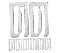 Ipetboom Lot De 8 Boutons De Tablier En Métal Pour Cape De Barbier Fermoirs Pour Maillot De Bain Boucle De Cape De Coiffeur Fermoirs Pour Cape De Salon De Coiffure Clips Pour Hauts De
