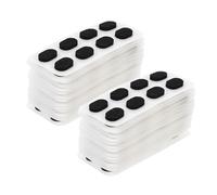 Ipetboom Lot de 80 Paires de Coussinets Nasaux en Mousse Eva Antidérapants et Résistants la Casse pour Lunettes, Accessoire Voyage Confortable et Protecteur du Nez