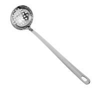 Ipetboom Louche à Soupe Acier Inoxydable Cuillère Écumoire Ergonomique pour Filtrer et Servir Ustensile Multifonctionnel pour Cuisine Maison et Professionnelle