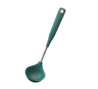 Ipetboom Louche à Soupe Silicone Antiadhésive Manche Long Ustensile Cuisine et Outil de Service pour Soupe Maison Design Élégant et