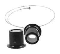 Ipetboom loupe de Lunettes bijoutiers Outils de réparation de Montres loupes œil grossissant Bandeau loupe pour Lire loupes de réparation de Montres Anneau en Acier