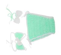 Ipetboom Maillot de Bain Garçon Fille Fille Crochet Bikini Ensemble Photos Plage Tenue Photographie