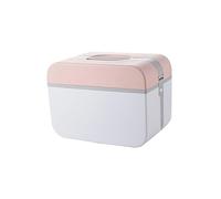 Ipetboom Mallette de Rangement Portable pour Multifonctionnelle à Double Couche Boîte d'urgence en Plastique Étui à Verrouillable Pratique pour Maison Bureau École Voyages