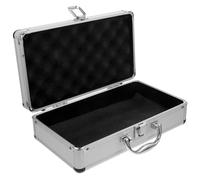 Ipetboom Mallette Rigide Multifonction en Aluminium Serrure à Code Grosse Capacité Format Compact Blanc Mallette Médicale Portable de Voyage Trousse de et Boîte à Outils Sécurisée