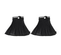 Ipetboom Manches Longues Manchette en Dentelle Modifiée, pour Uniformes et Tenues Décontractées