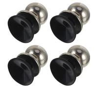 Ipetboom Manettes de Jeu pour Téléphone Portable et Tablette Boutons Tactiles Argentés Petite Taille Lot de 2 Paires Accessoires de Contrôle pour Jeux Mobiles Gâchettes Sensibles et