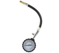 Ipetboom Manomètre de Pression des Pneus de Voiture à Tube Long, Haute Précision, Compact et Robuste, Manomètre de Gonflage pour Automobile et Moto, Outil Fiable pour Contrôle Pression