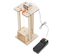 Ipetboom Maquette d'ascenseur à Monter Soi-même - Jouet Technique d'ascenseur, Jouet Éducatif pour Enfants - Modèle D'équipement Physique
