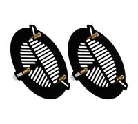 Ipetboom Masque de Mise au Point Télescope 2 Pièces Fm60 Mm en Métal Noir, Outil Réglage Précis pour Réfracteurs, Accessoire Portable pour Observation Astronomique en Extérieur