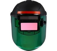 Ipetboom Masque de Soudage à Assombrissement Automatique Solaire Casque de Soudure PC Grand Angle de Vue Arc Argon Léger et Réglable pour Soudage Tig et Arc Électrique Couleur Aléatoire