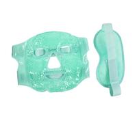 Ipetboom Masque Gel Froid Réutilisable pour Yeux avec Bande Masque Facial Rafraîchissant pour Sommeil et Anti-gonflement Confortable et Adapté à Tous Voyage et Détente Couleur Aléatoire