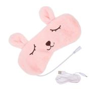 Ipetboom Masque Oculaire Chaud Usb Rechargeable Pour Nuit Yeux Pour Dormir Chez Soi Ou Voyage